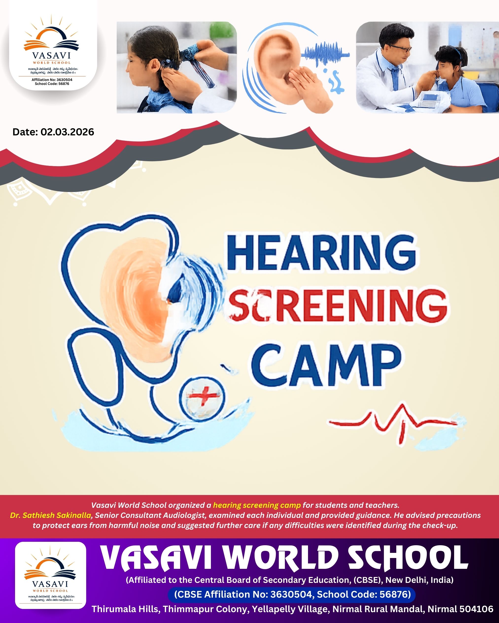 HEARING SCREENIG CAMP